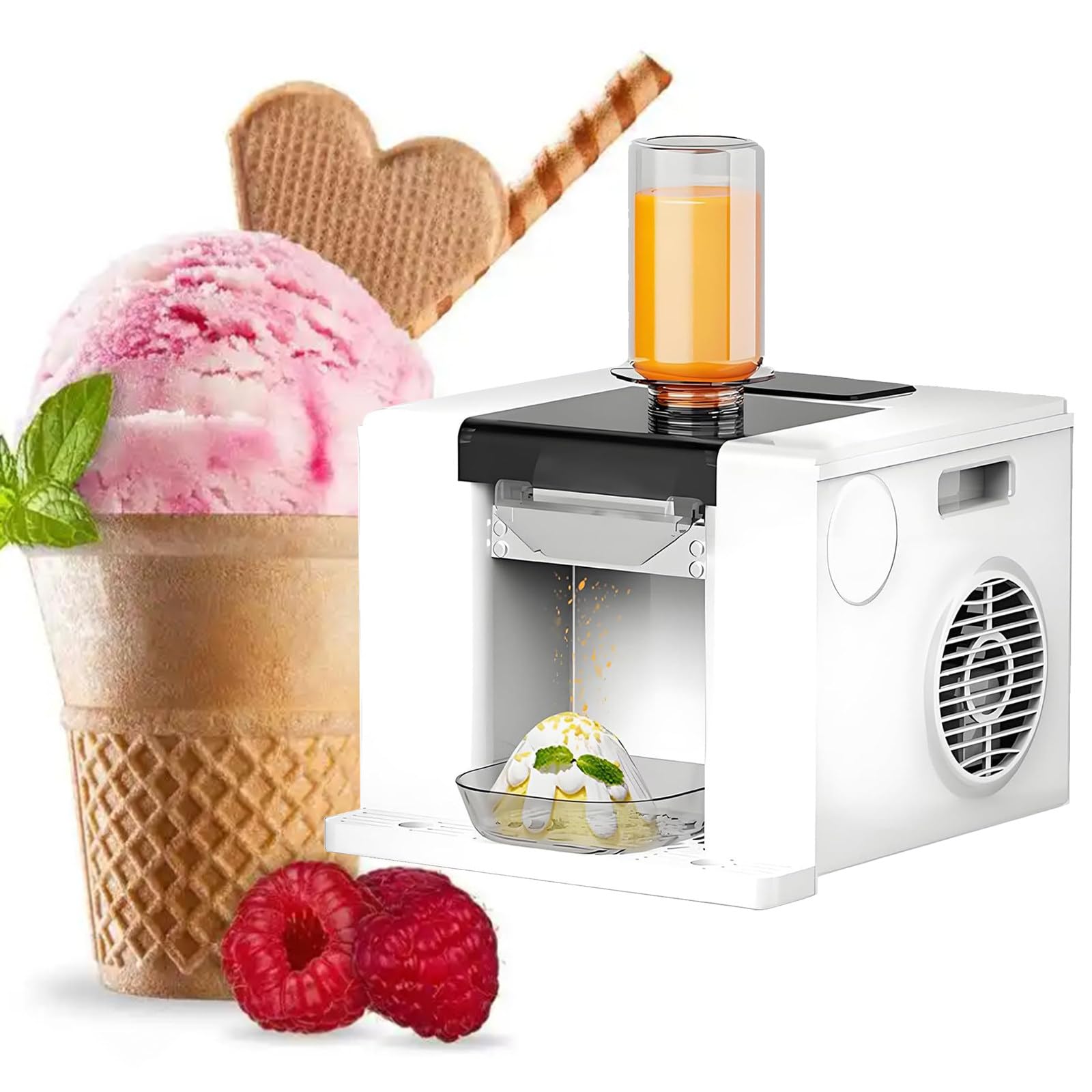 Machine à glace pilée de 60 kg par jour pour des desserts et bingsu parfaits en salon de thé