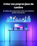 SwitchBot Matter Lampada da Terra LED, RGBCCT Piantana Lampada da Terra Compatibile con Apple Home, Alexa, Google Home, Telecomando e App, Luce Calda/Fredda, 16 Mln Colori, Musica Sincronizzazione - 5