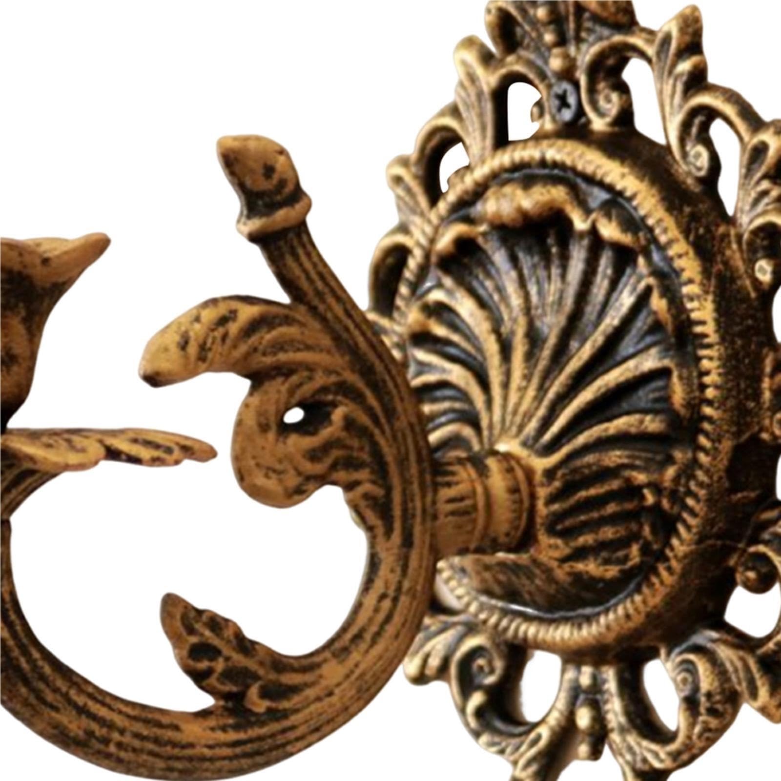 Wandkerzenständer Wand-Kerzenhalter, Vintage-Kerzenhalter aus Eisen, dekorativer Kerzenständer for Wohnzimmer, Esszimmer, Zuhause, Schlafzimmer Für Badezimmer