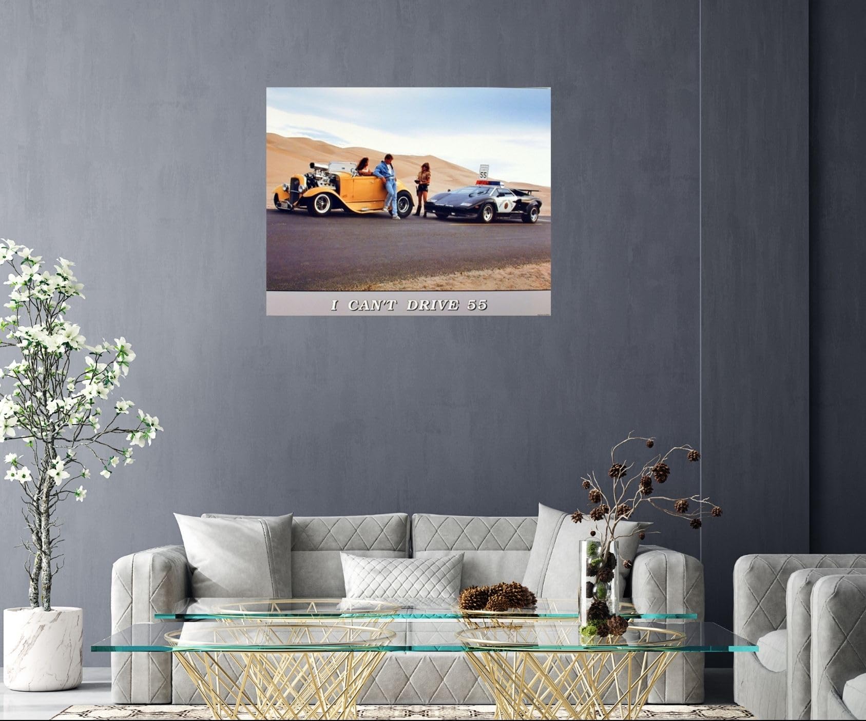Amazon.com: (16X20) Lamborghini (I Can't Drive 55) Art Poster