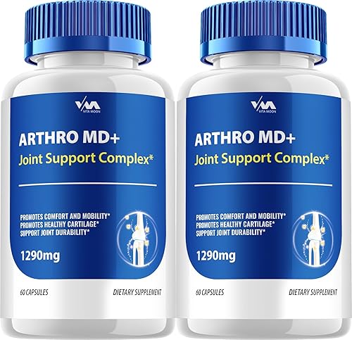 Arthro MD+ Capsule (2 unidades) - ArthroMD+ fórmula avanzada, apoyo totalmente natural y bienestar, 120 cápsulas