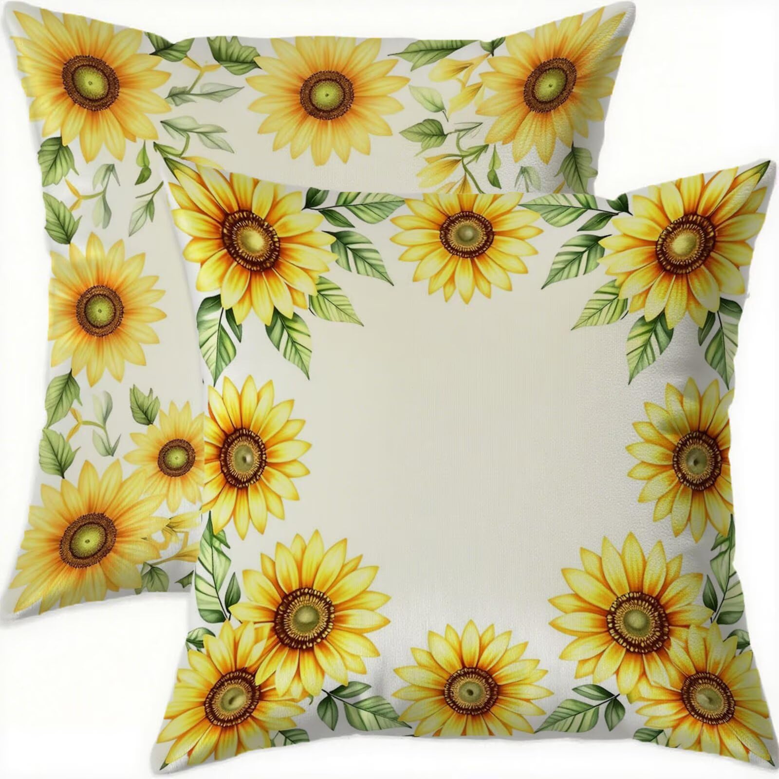 Housse coussin 65x65cm pour embellir votre canapé de salon et votre balcon cet automne