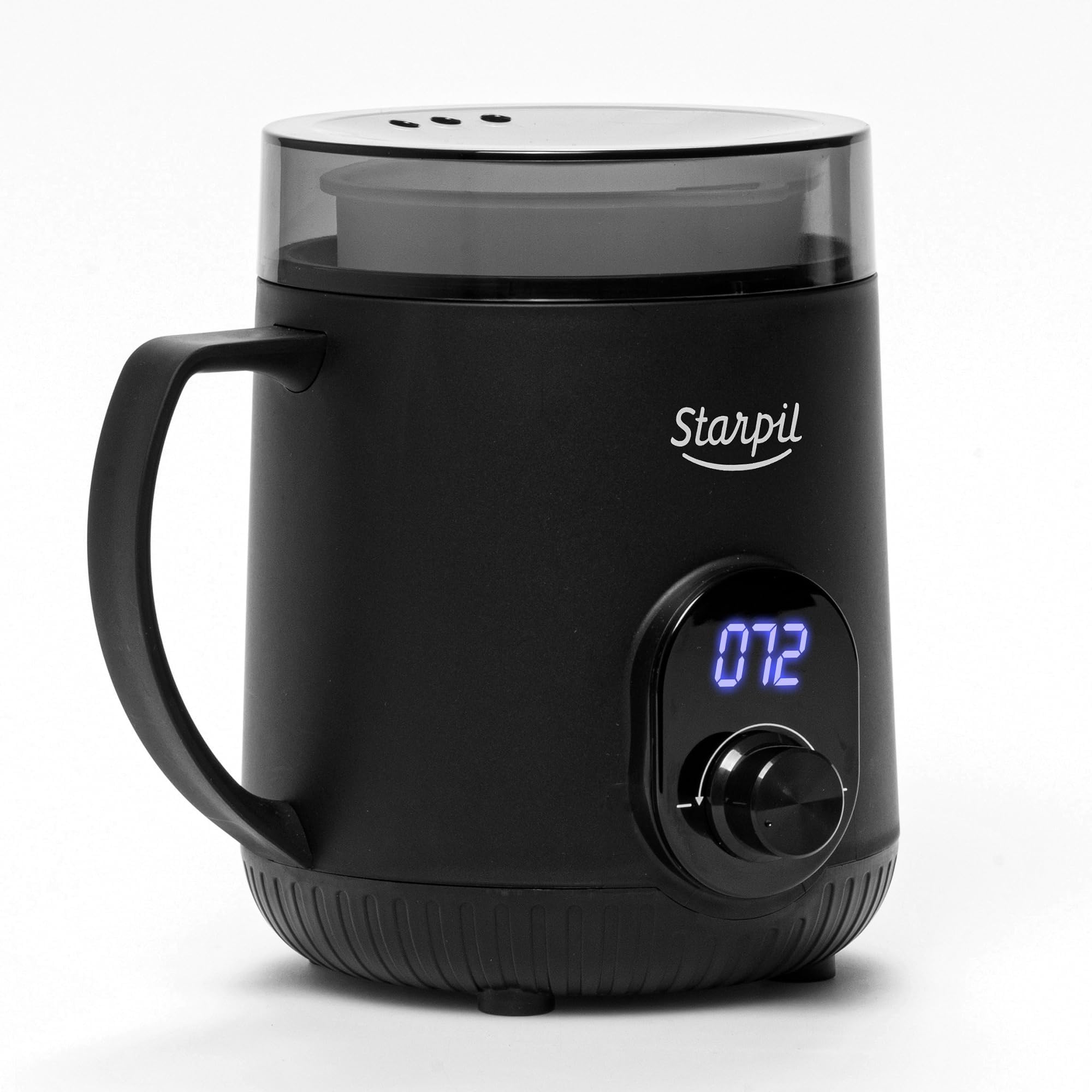 Starpil Wax Warmer - Digital Mini Wax Warmer for Hair Removal 8.4oz / 238g – Best for Hard Wax Beads – Use for Hair Removal – Adjustable Temperature Wax Pot for Facial Hair (Black)