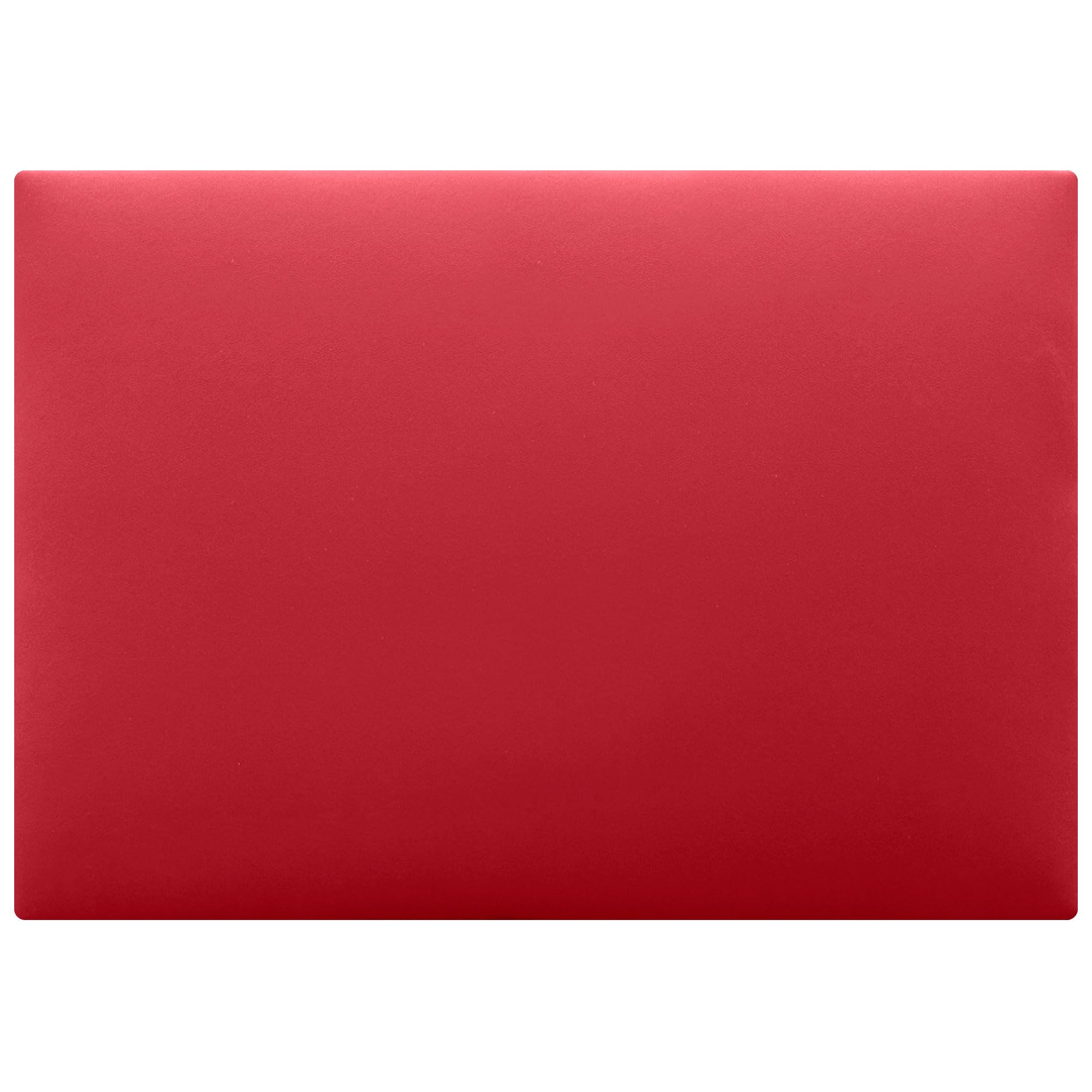 DHOME Cabecero Tapizado Liso de Polipiel Altura 70CM Grosor 4cm y 8cm para Pared Acústicos Cabeceros Cabezal Absorbentes Cama Dormitorio (Polipiel Rojo, 90cm, Grosor 8cm)