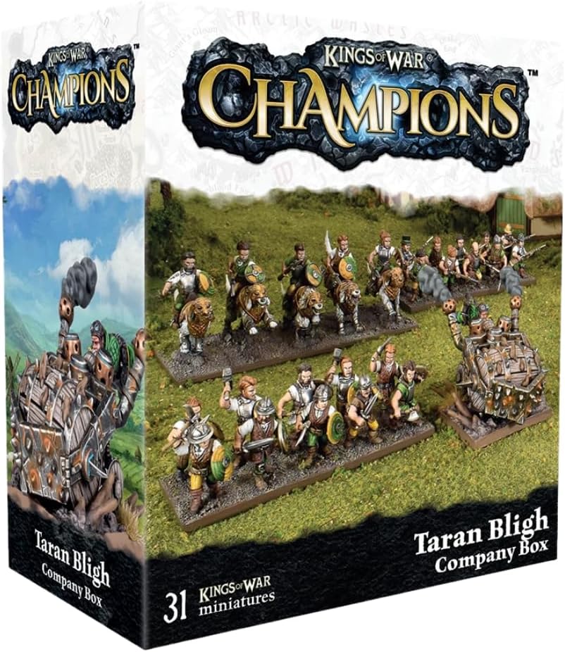 mantic Games, Kings of War Champions: Taran Bligh Company Box