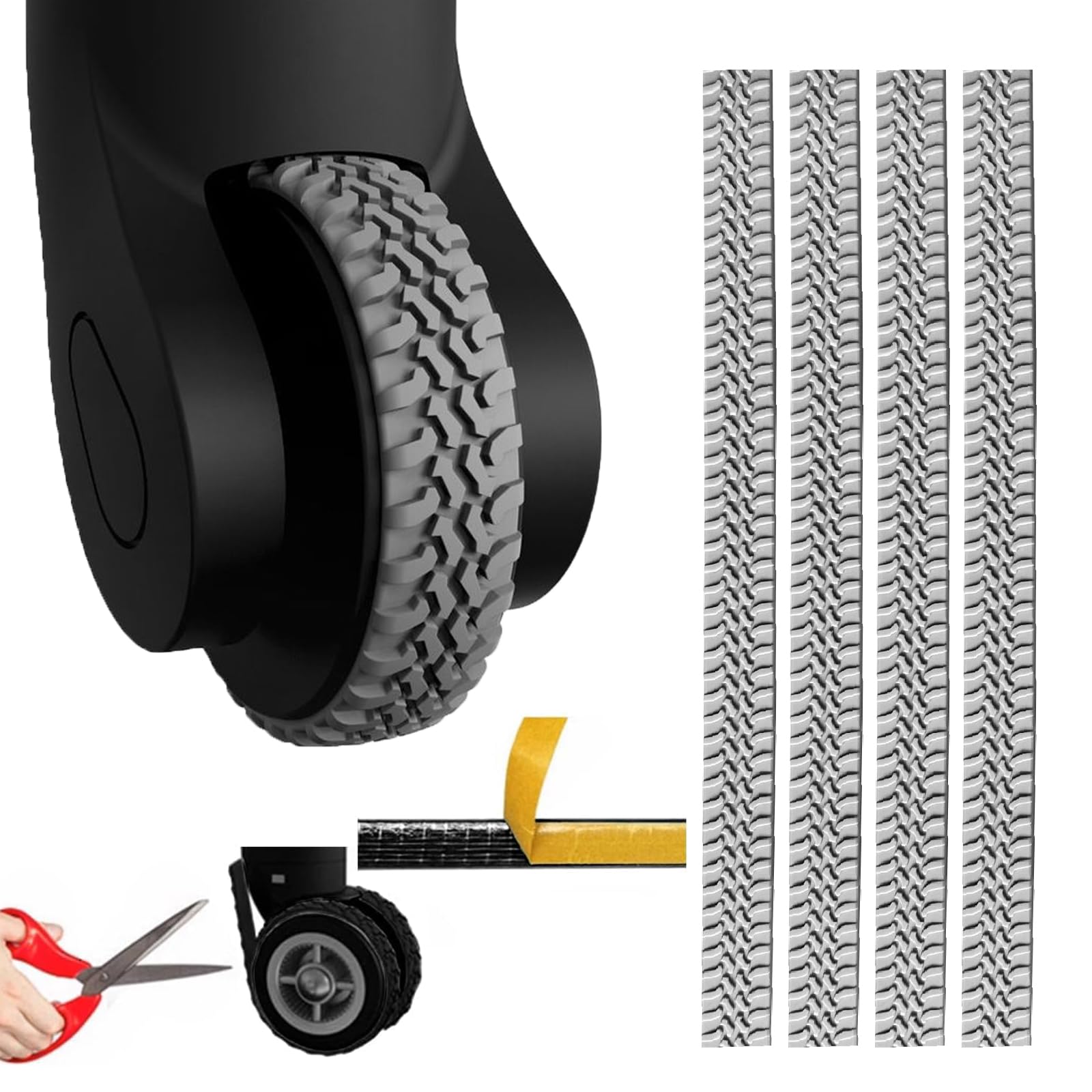 Fdit Copriruota Per Valigie – Set Da 10 Pezzi In Silicone Morbido, Colorati, Antirumore, Proteggono Le Ruote Girevoli, Installazione Facile