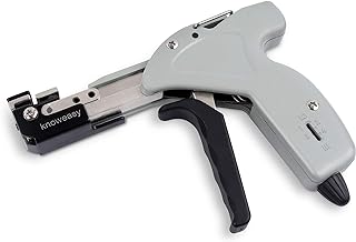 Knoweasy 600N Stainless Steel Zip Tie Gun, Flush Cut Tool, Cable Management