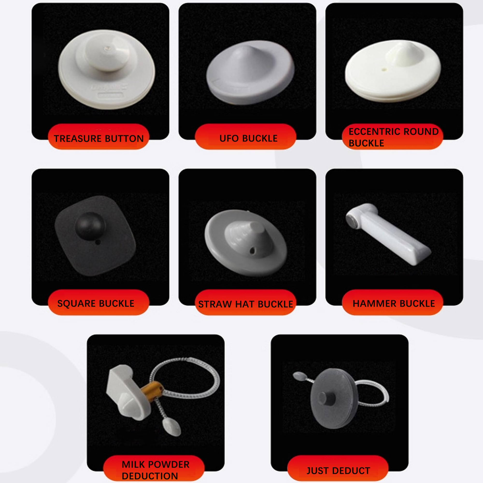 11000 GS Antivol Remover, Super Aimant De Golf Pour Enlever En Toute Sécurité Les Étiquettes Antivol De Vêtements, Conception Multi - Fente, Démontage Magnétique Avec Trou De Fixation