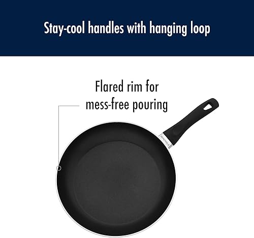 Miniatura 8 de HENCKELS Everlift - Sartén antiadherente tradicional de 12 pulgadas