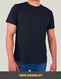 Basic Treasure 4-pak męskich t-shirtów, 100% bawełna, koszulka męska, rozmiar M, L, XL, 2XL lub 3XL