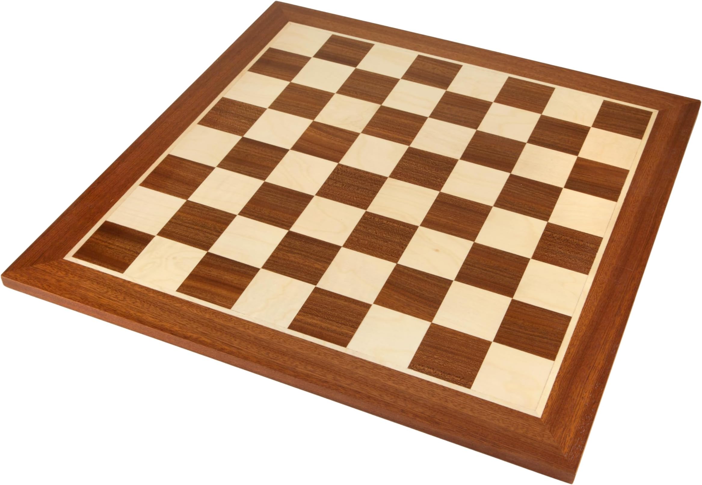 19" Inlaid wooden chess board. No. 5