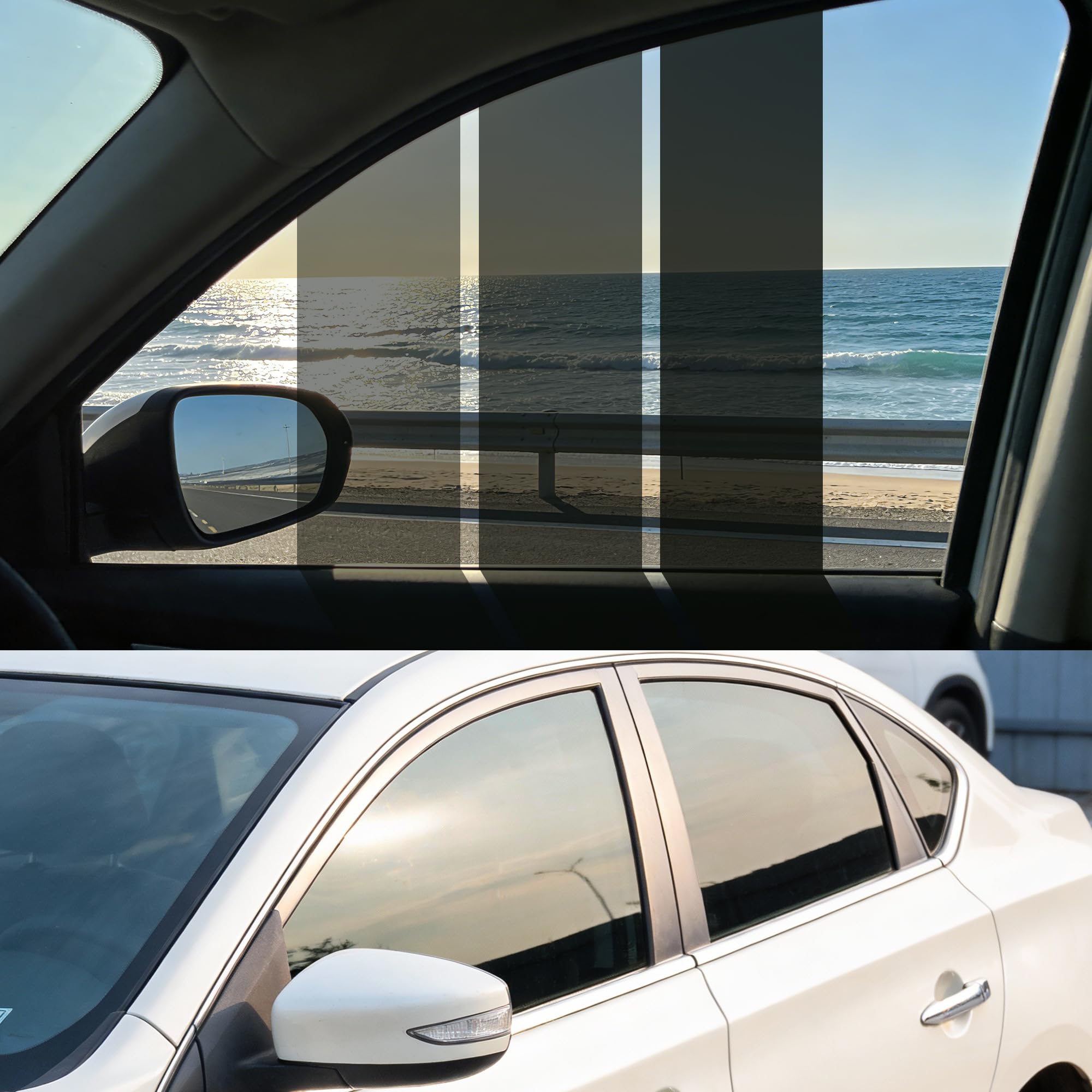 LYPUMSO 5% VLT Ceramic Car Window Tint Film