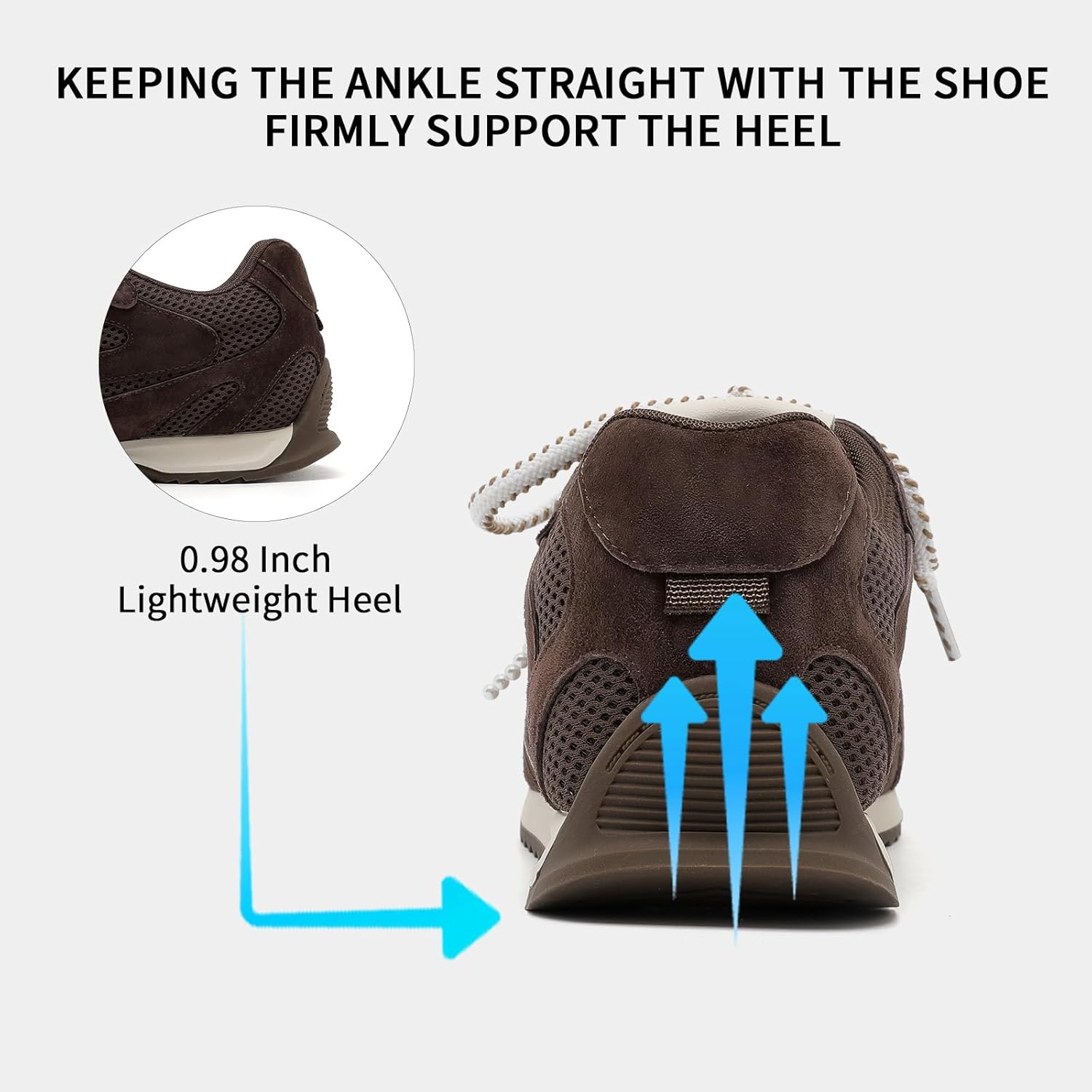 Genuine Leather Casual Shoes Tennis Low Top Shoes Womens Lace Up Sneakers ldeal for Outdoor Activities and Commuting - Image 6