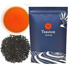 Teavivre Earl Grey Loose Leaf Tea, Bergamot Flavored Black Tea for Hot or Iced Tea - 3.5oz 100g