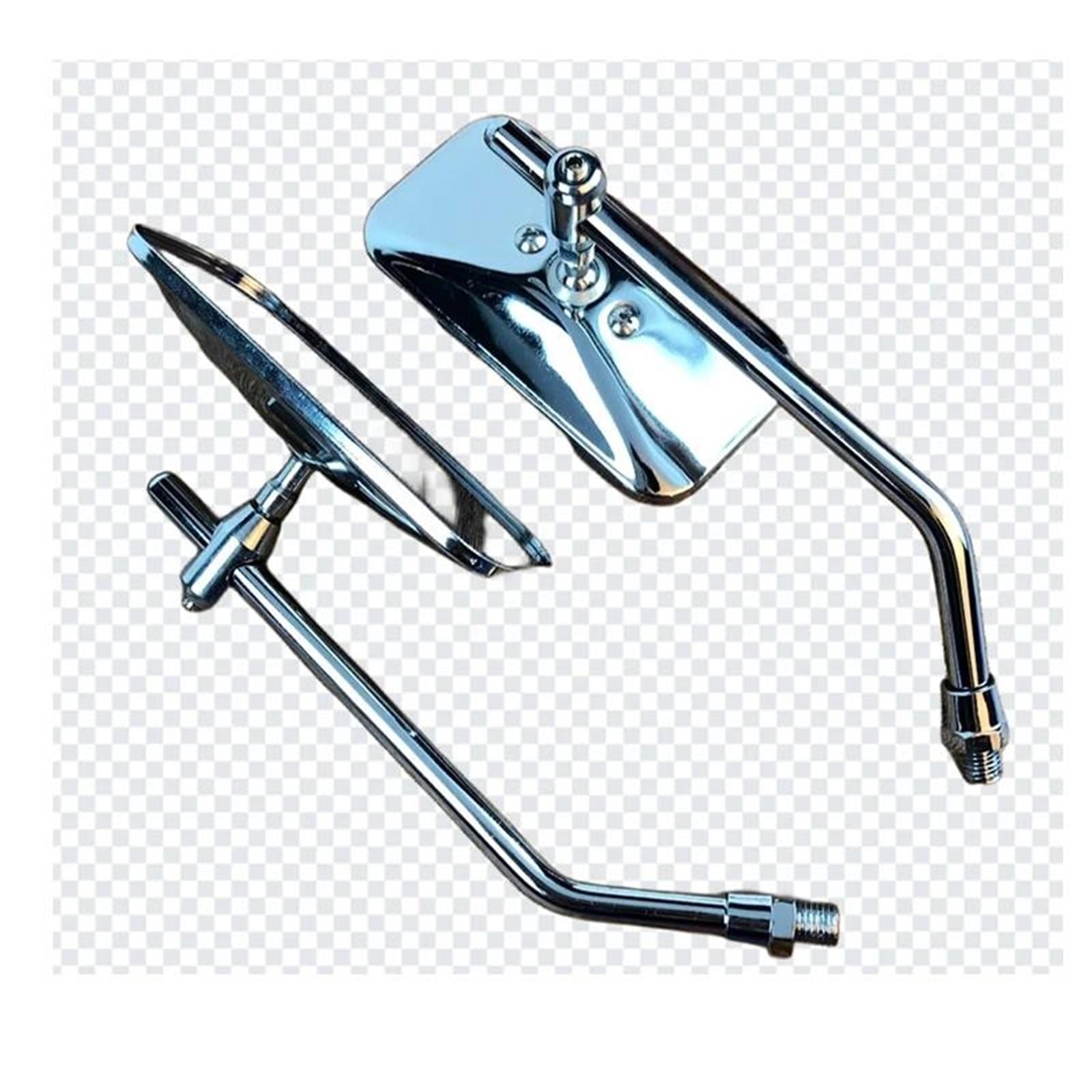 Espejo moto universal de aluminio para rutas urbanas y viajes