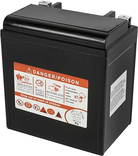 Miniatura 3 de Caltric Agm - Batería compatible con Suzuki 33610-01D00 33610-04A40 33610-0Be00