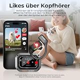 MINISO M98 AI Traducteur, casque 3 en 1 en temps réel avec application, casque de traduction 134 langues avec écran tactile LCD, écouteurs pour apprentissage, voyage, affaires - 4