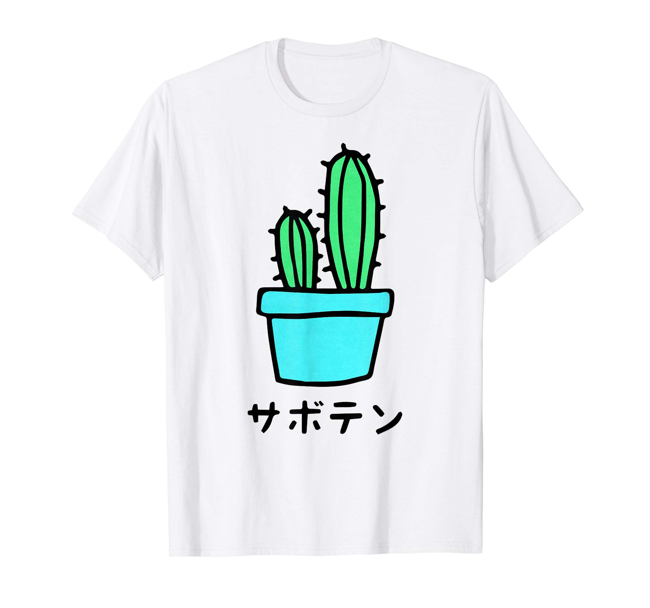 Harajuku Tokyo Japan Gifts by MCMAJapanese Art Shirt Harajuku Cactus Vaporwave Aesthetic T-ShirtOEKO-TEX STANDARD 100