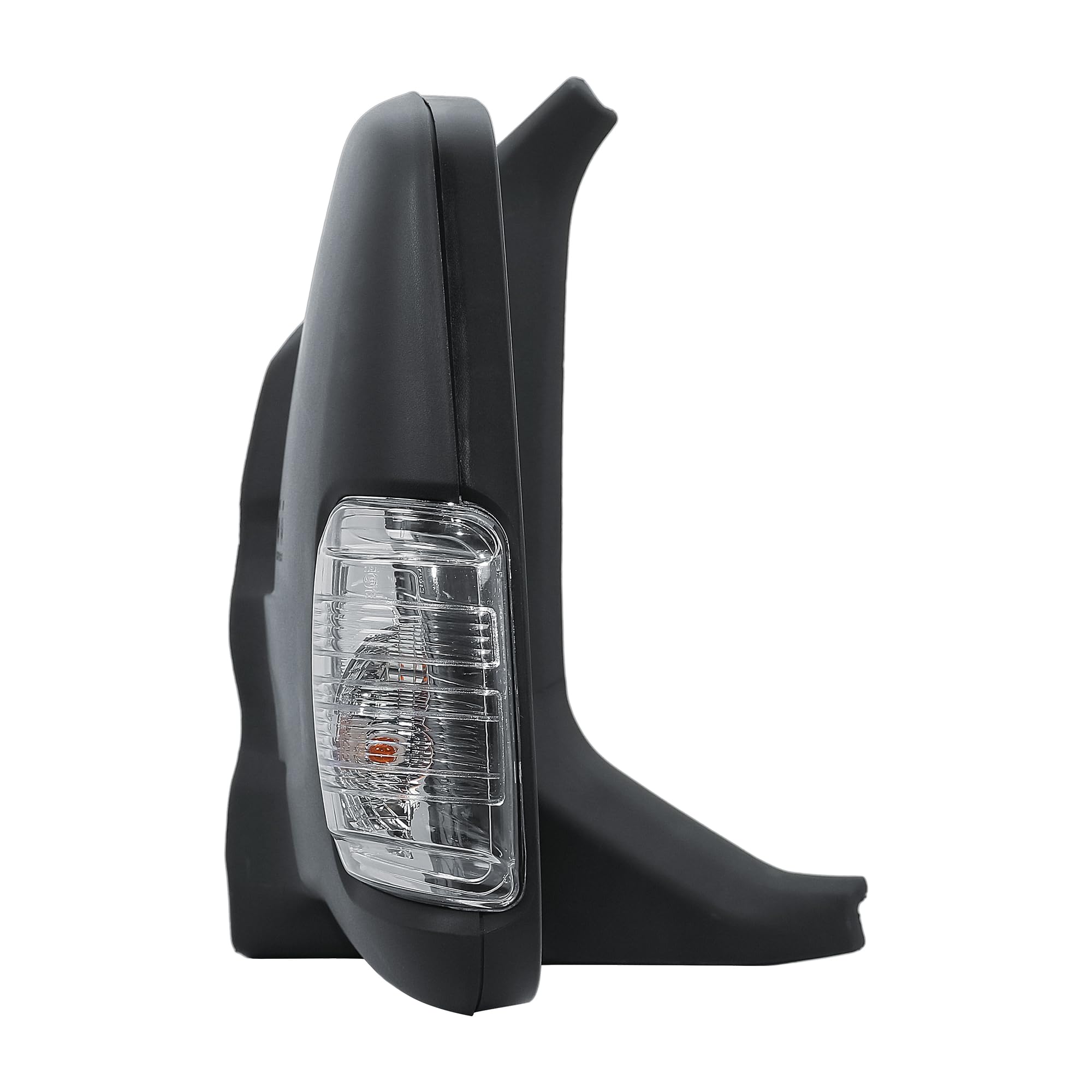 Specchietto retrovisore sinistro manuale non riscaldato con lampeggiante per Ford Transit V363 2014-2024