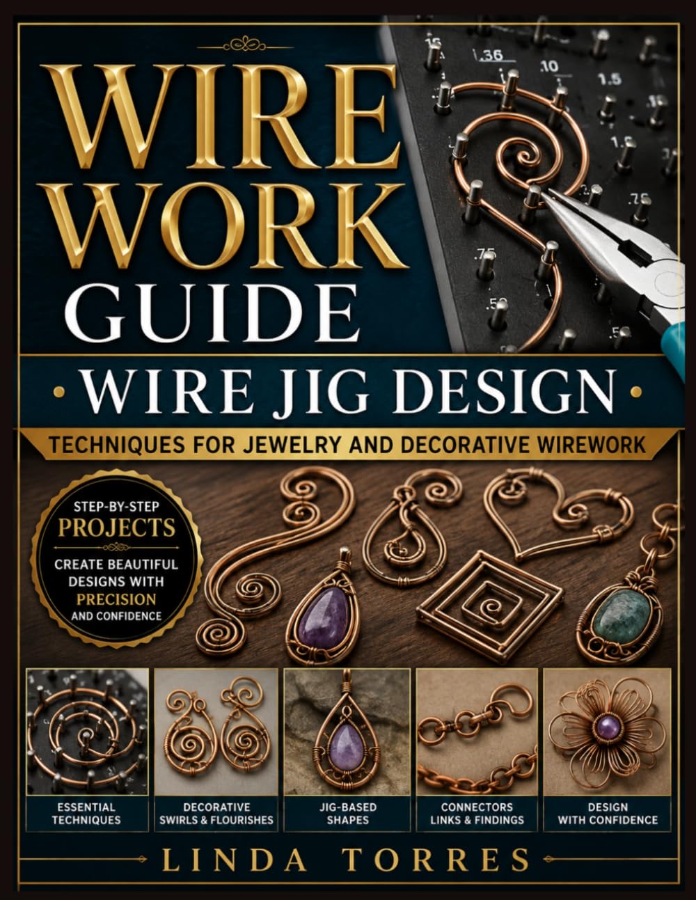 WIRE WORK GUIDE: WIRE JIG DESIGN: Techniques for Jewelry and Decorative Wirework