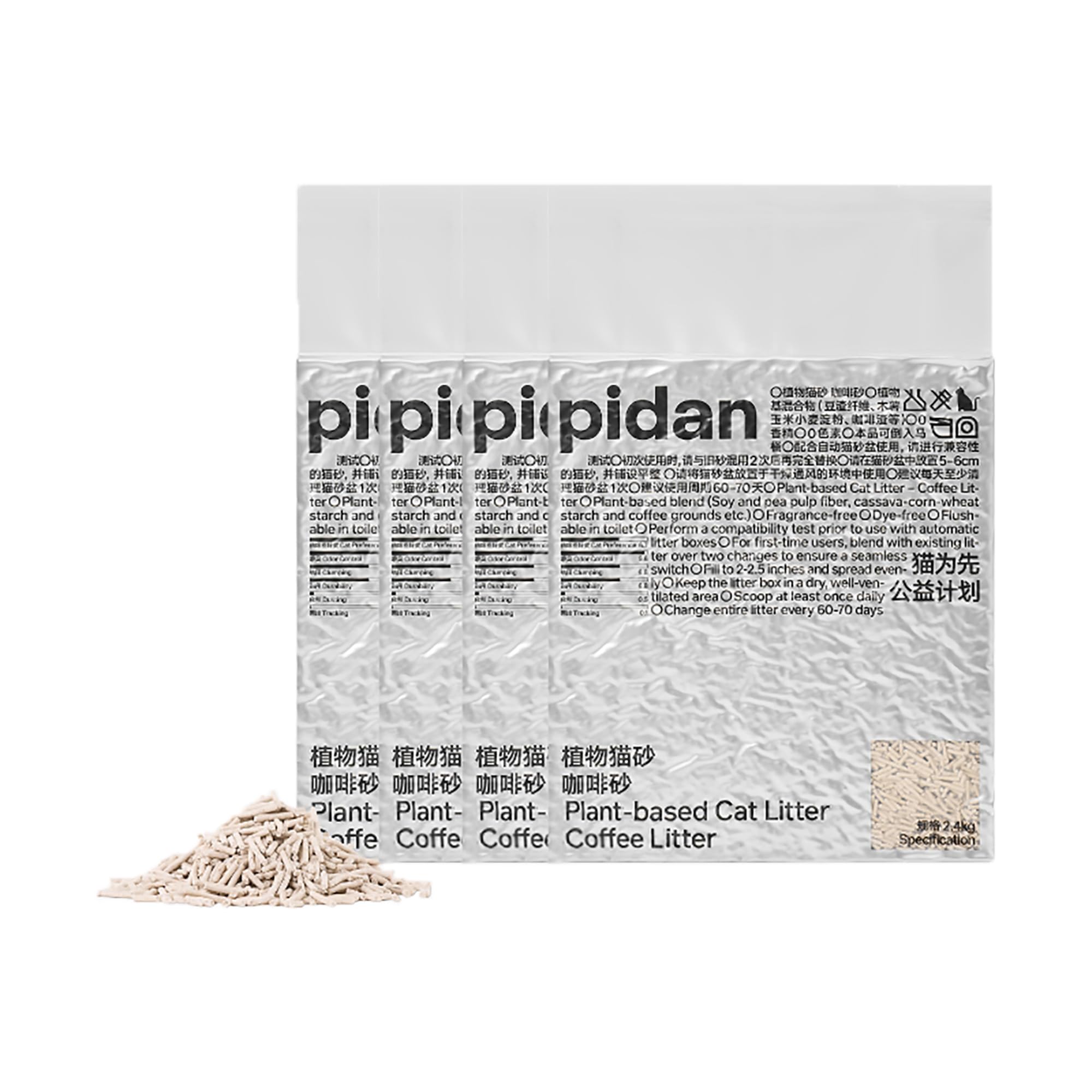 pidan Kawa dla kota 9,6 kg (4 worki)