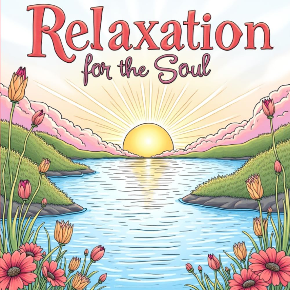 Relaxation for the Soul Coloring Book: Large, Bold Coloring Pages for Relaxation