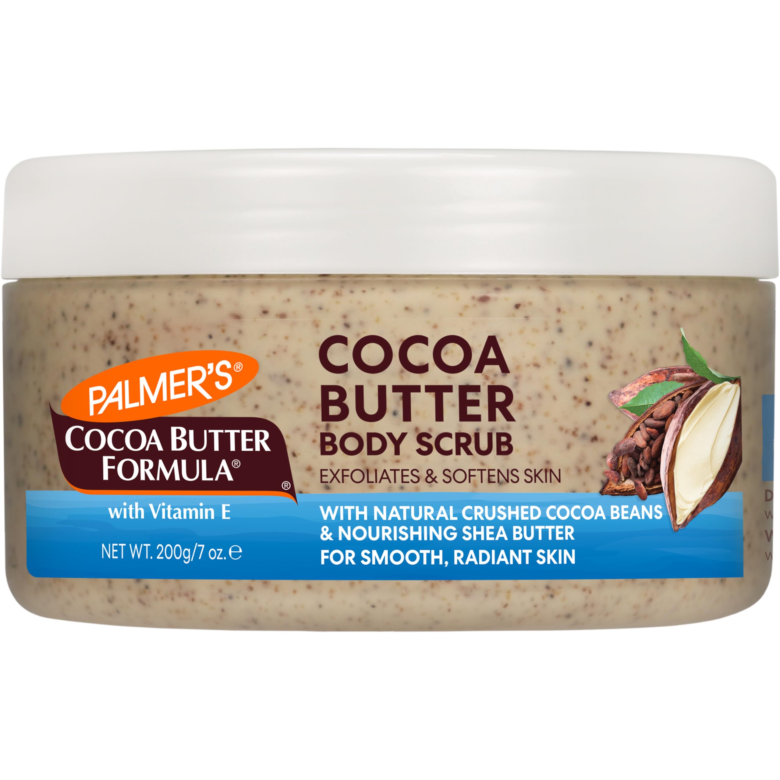 Palmer'sCocoa Butter Formula Exfoliating Body Scrub for Smooth Skin, Skin Exfoliator for Women and Men, 7 oz