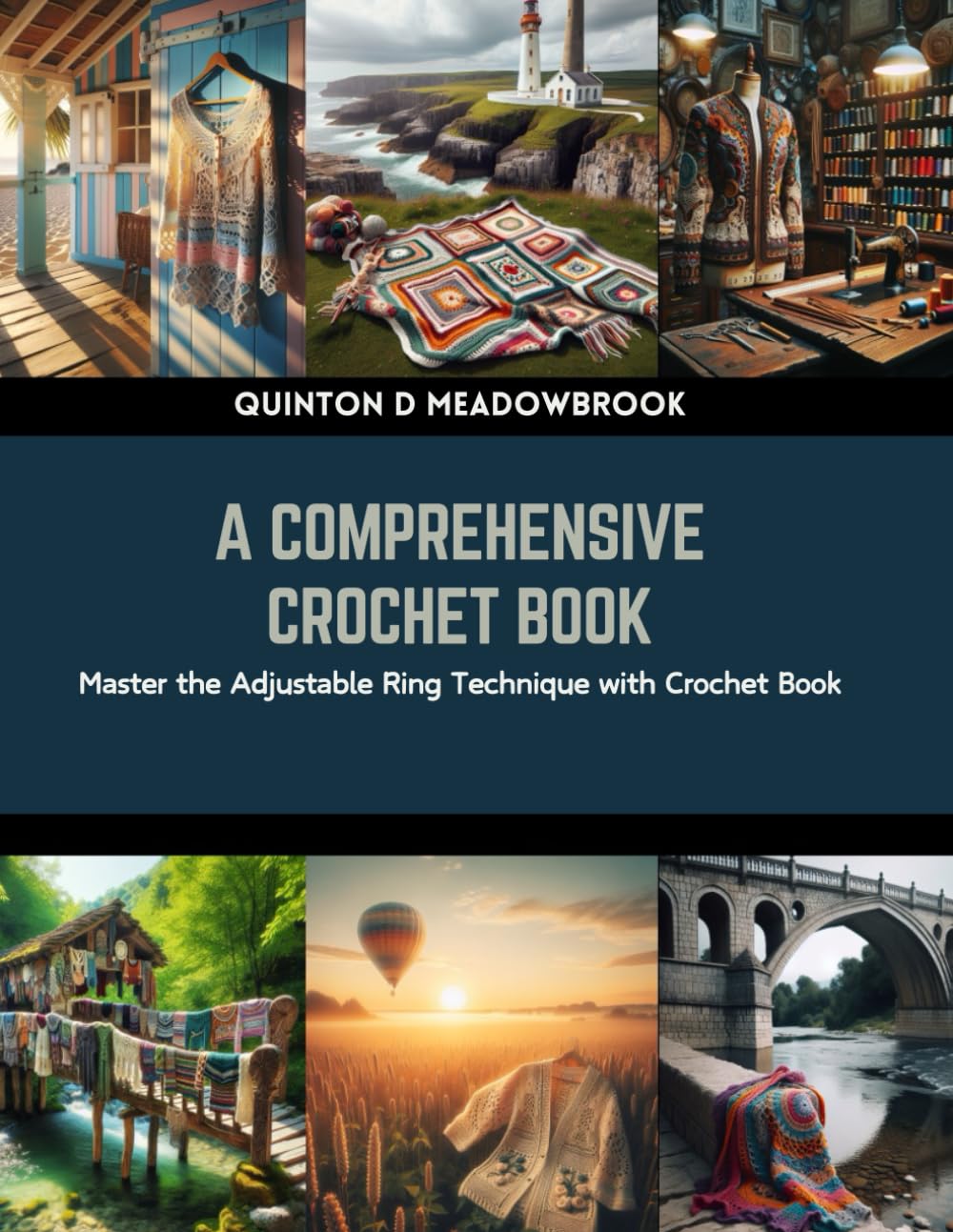A Comprehensive Crochet Book: Master the Adjustable Ring Technique with Crochet Book