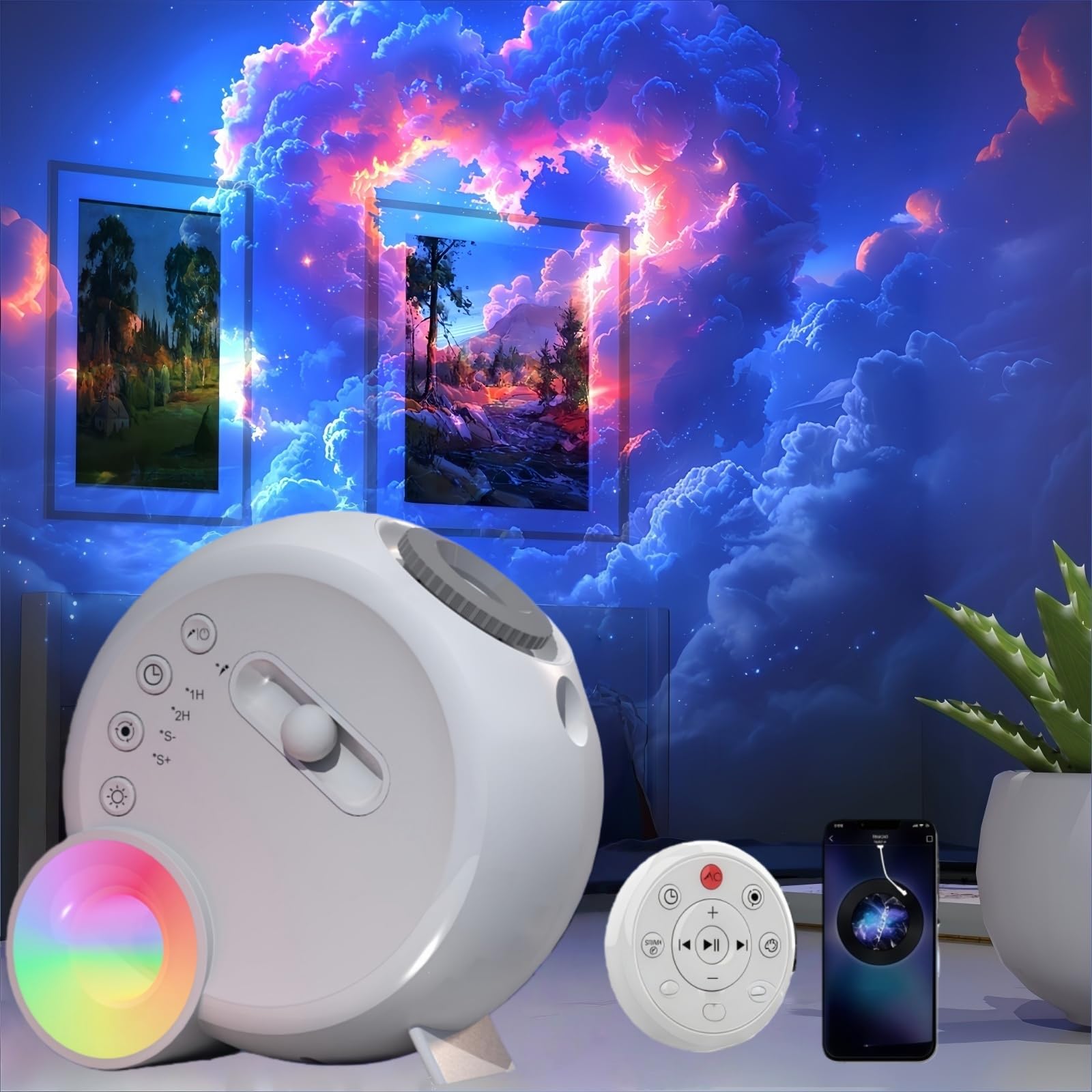 Galaxy Projector, 17 Colour Space Projector Light