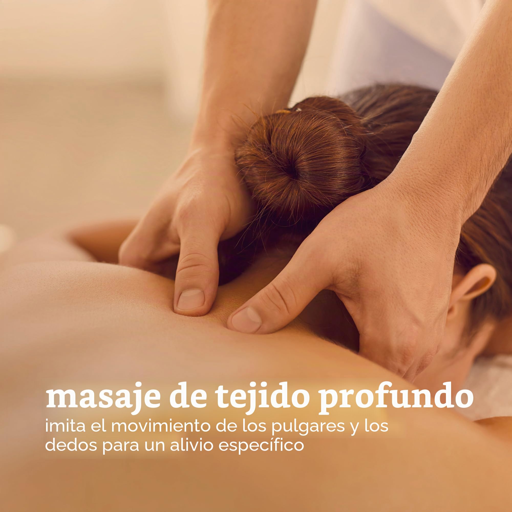 Homedics Masajeador de Cuello con Amasado Profundo y Calor