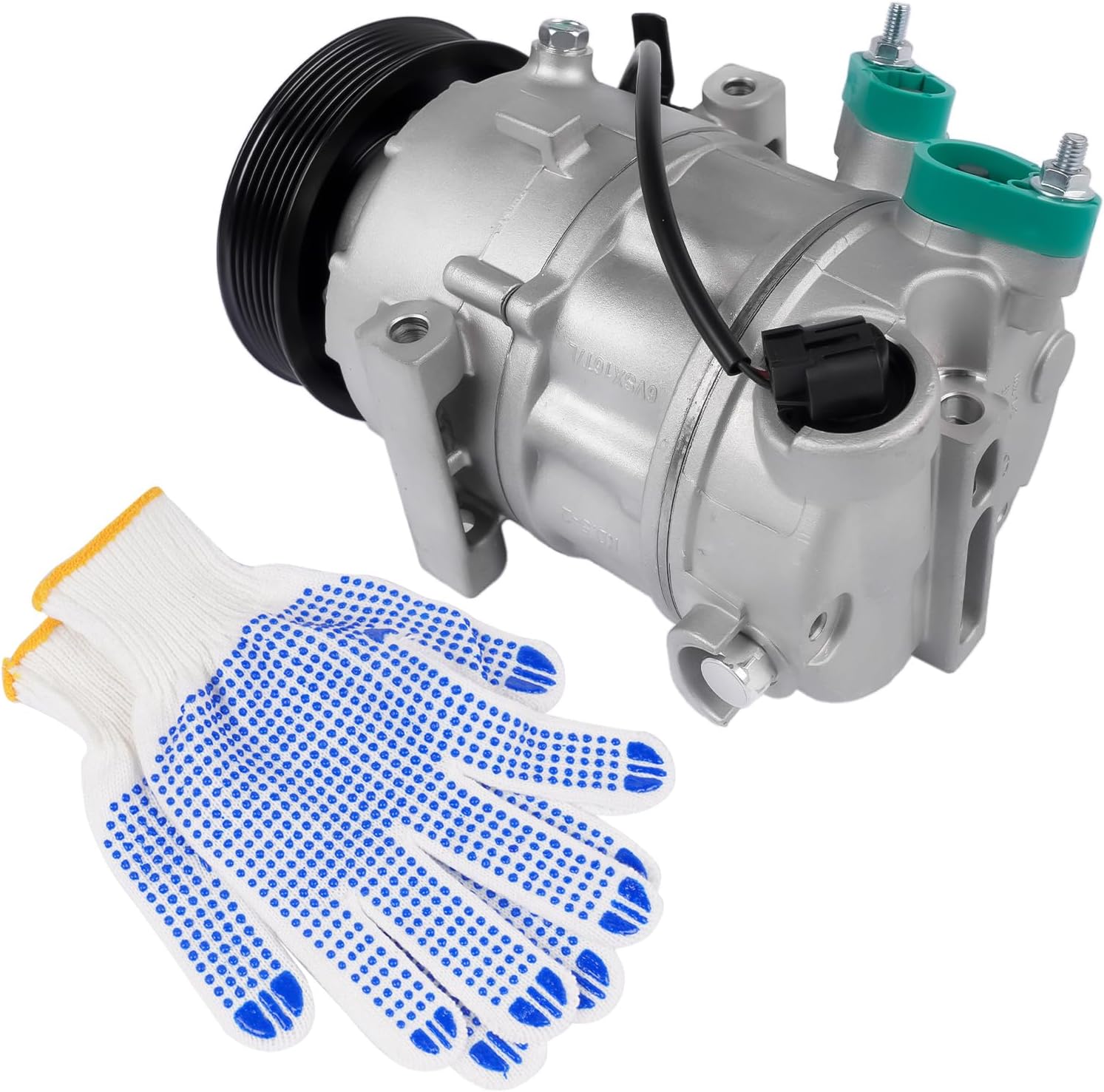A/C Compressor with Clutch Replacement for Hyundai Elantra Sonata Kia Spectra K5 Soul 2010-2014 2.0L L4 977014V100 97701-B3000