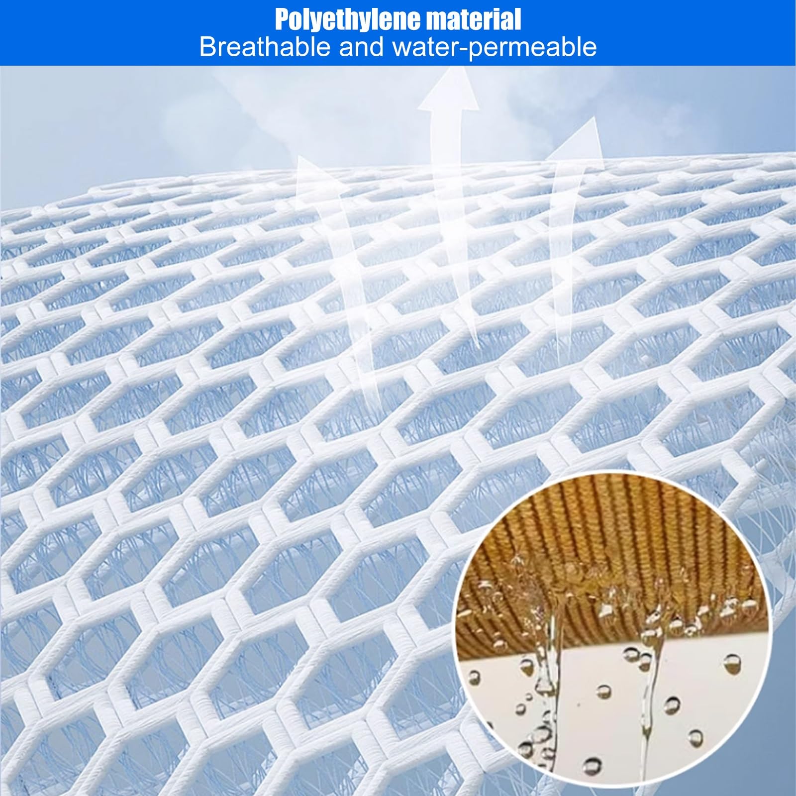 Wysuwany żagiel przeciwsłoneczny, odporna na promieniowanie UV, plandeka HDPE, na patio i podwórko, 1,5 x 4 m