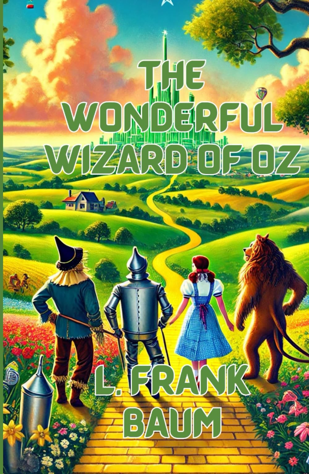 The Wonderful Wizard Of Oz (Illustrated)