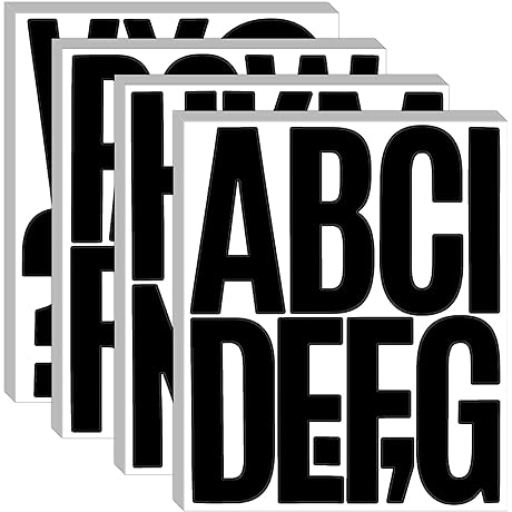 Large Alphabet Letter Stickers by [Vendor]