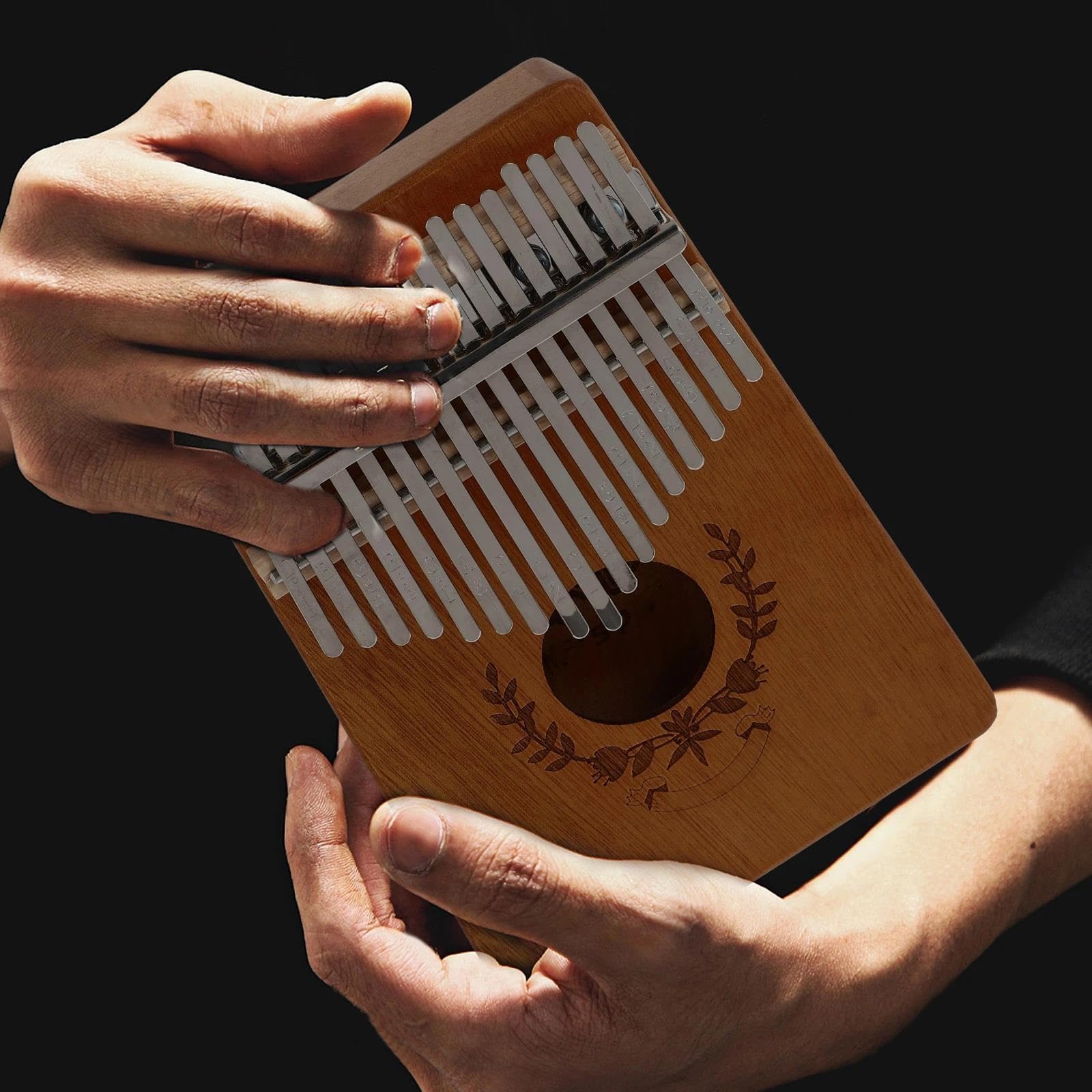 Kalimba Principiantes Piano De Pulgar Portátil Kalimba Mini Instrumento Para Principiantes