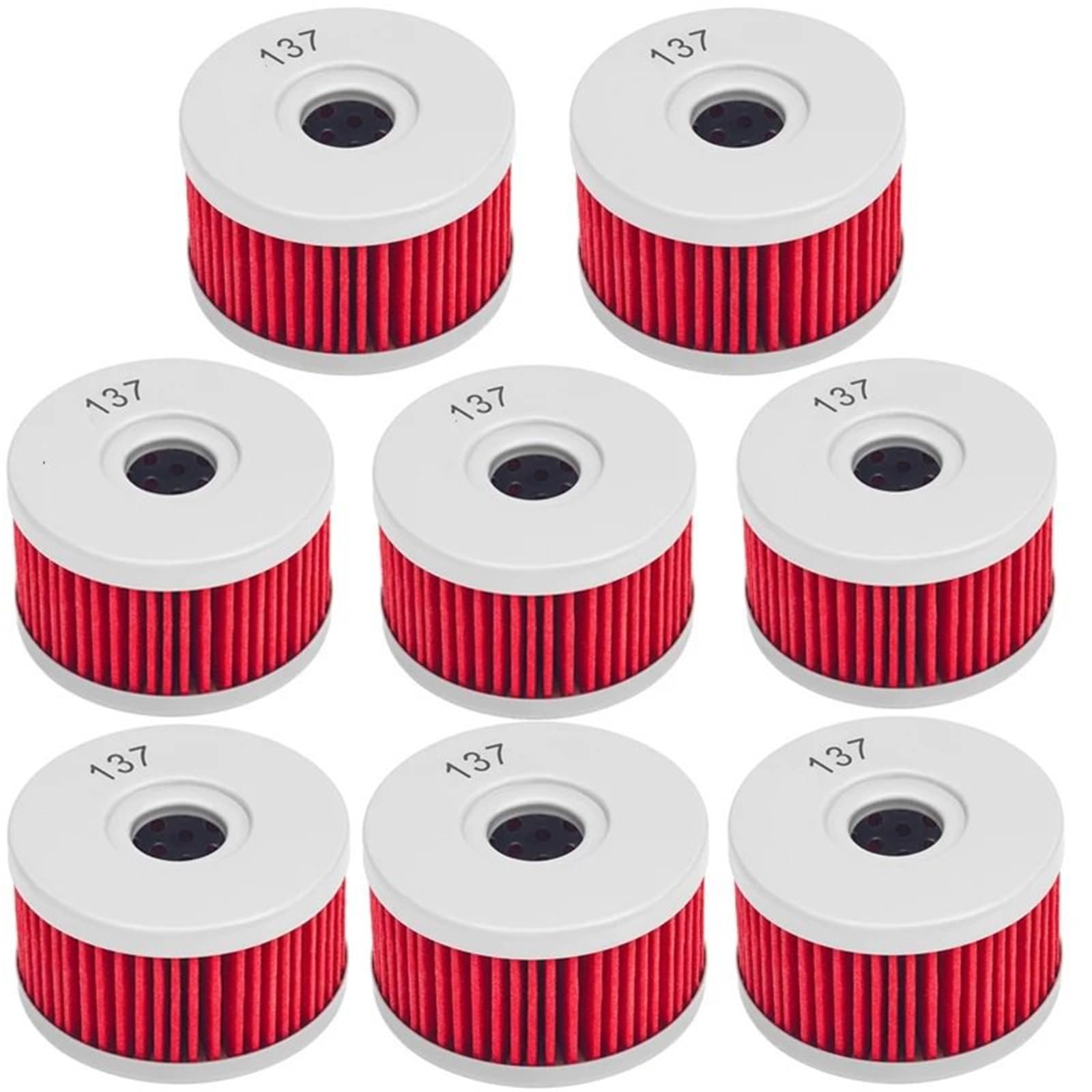 filtr oleju motocyklowego Pasuje do SUZUKI DR650S DR650SE DR650 DR800 DR600 DR500 SP600 SP500 LS650 16510-37440 16510-37450 Filtry oleju motocyklowego(8pcs)