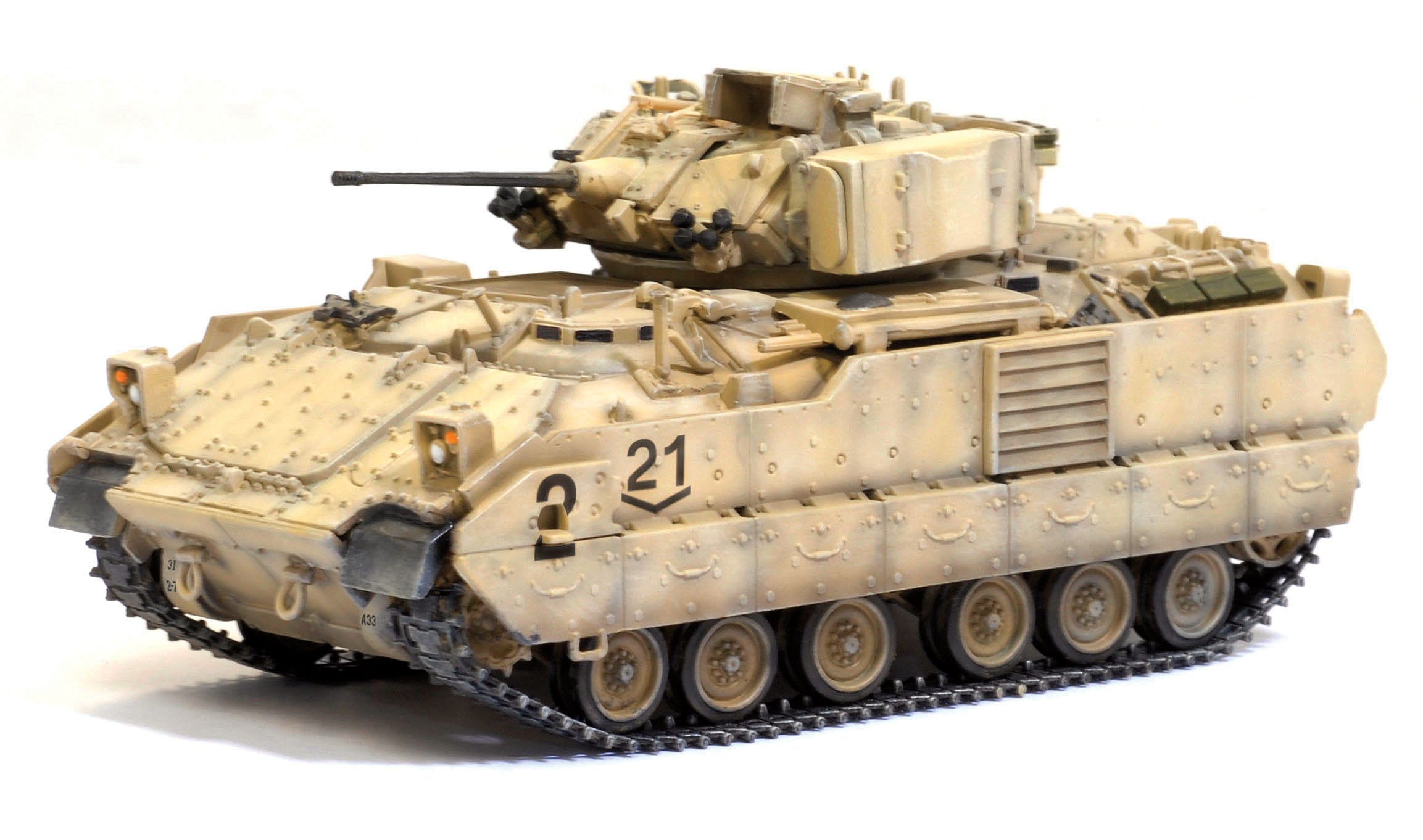 Amazon | 1/72 現用アメリカ陸軍 M2A2 ブラッドレー 第3歩兵師団 第7