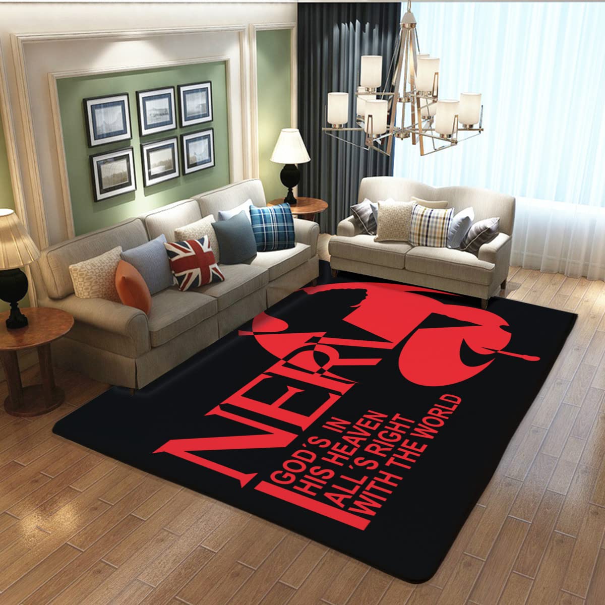 新世紀エヴァンゲリオン ラグマット 180×280cm Amazon | カーペット 新