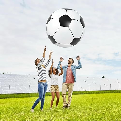 Miniatura 3 de Lewtemi Pelotas deportivas inflables gigantes grandes, pelota de playa, béisbol, fútbol, arco iris, baloncesto, fútbol para deportes, fiestas de