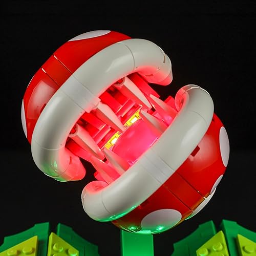 Miniatura 7 de BRIKSMAX Kit de iluminación LED para Lego-71426 Piranha Plant - Compatible con Lego Super Mario Building Set- No incluye Lego Set