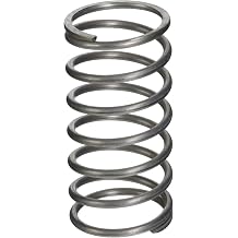 Compression Spring, Inch, 1.937" OD, 0.162" Wire Diameter, 4" Free Length, 26.91lb Spring Rate Pack of 10