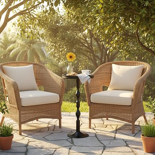 Miniatura 5 de Mesa redonda pequeña para bebidas, mesas de pedestal, mesa auxiliar redonda pequeña para espacios estrechos, mesa auxiliar para sala de estar,