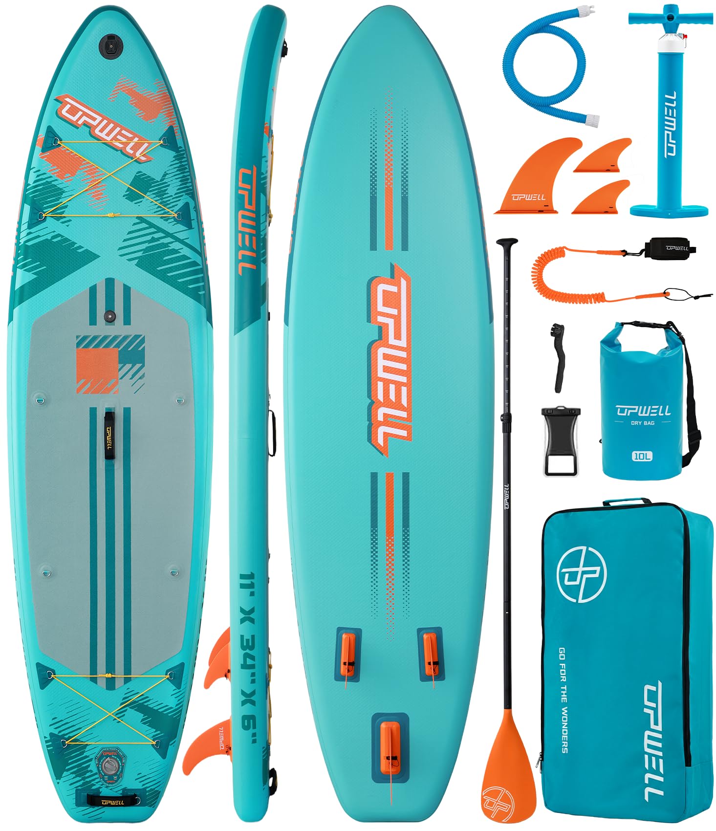 UPWELL 11'x34' Inflatable SUP