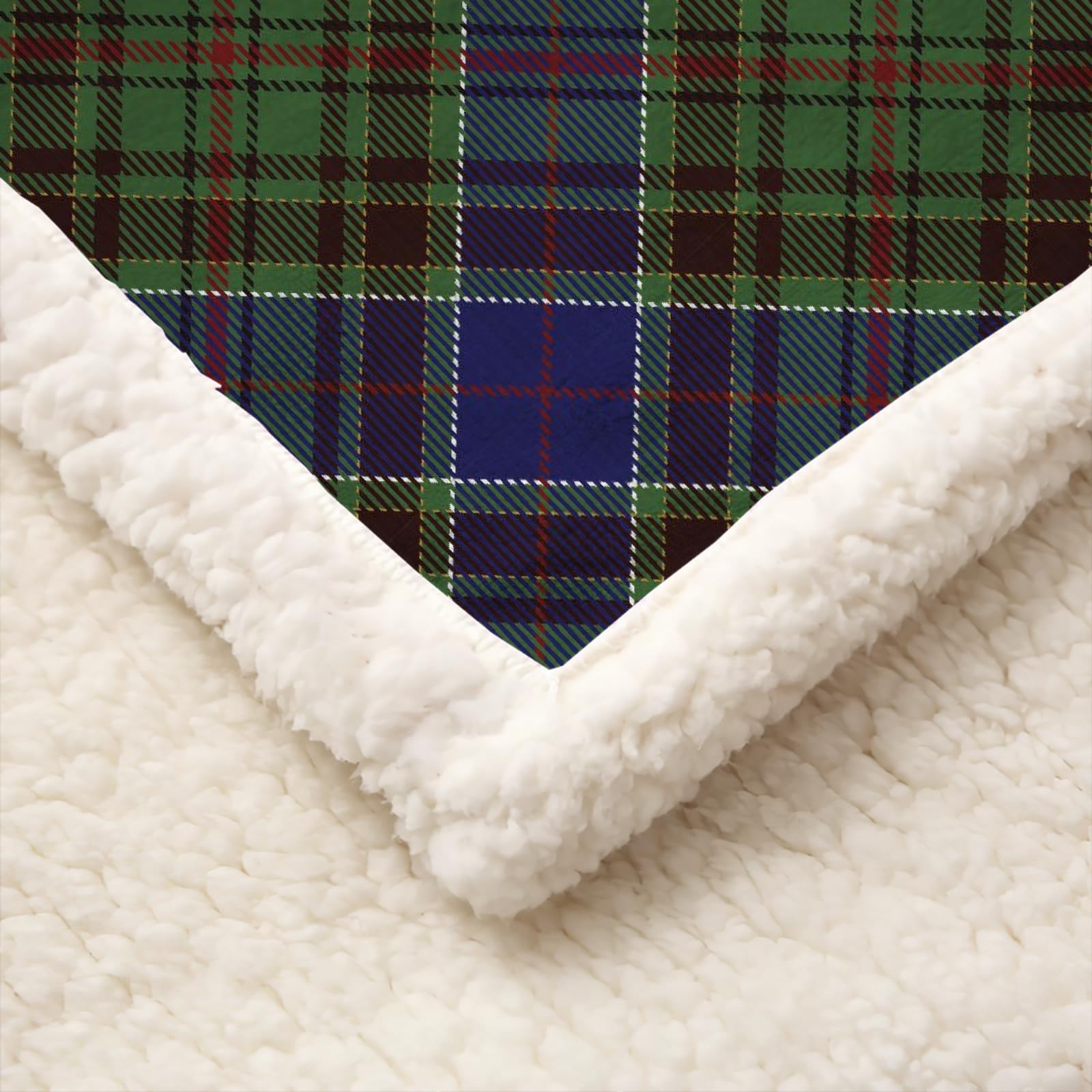 Treillis Couverture de Confort 130X150 cm 3D Plaid Couverture Treillis Microfibre Chaud Doux Jeté de Canapé Moelleux et Salon Chambre Sherpa Blanket（Style 39-10）