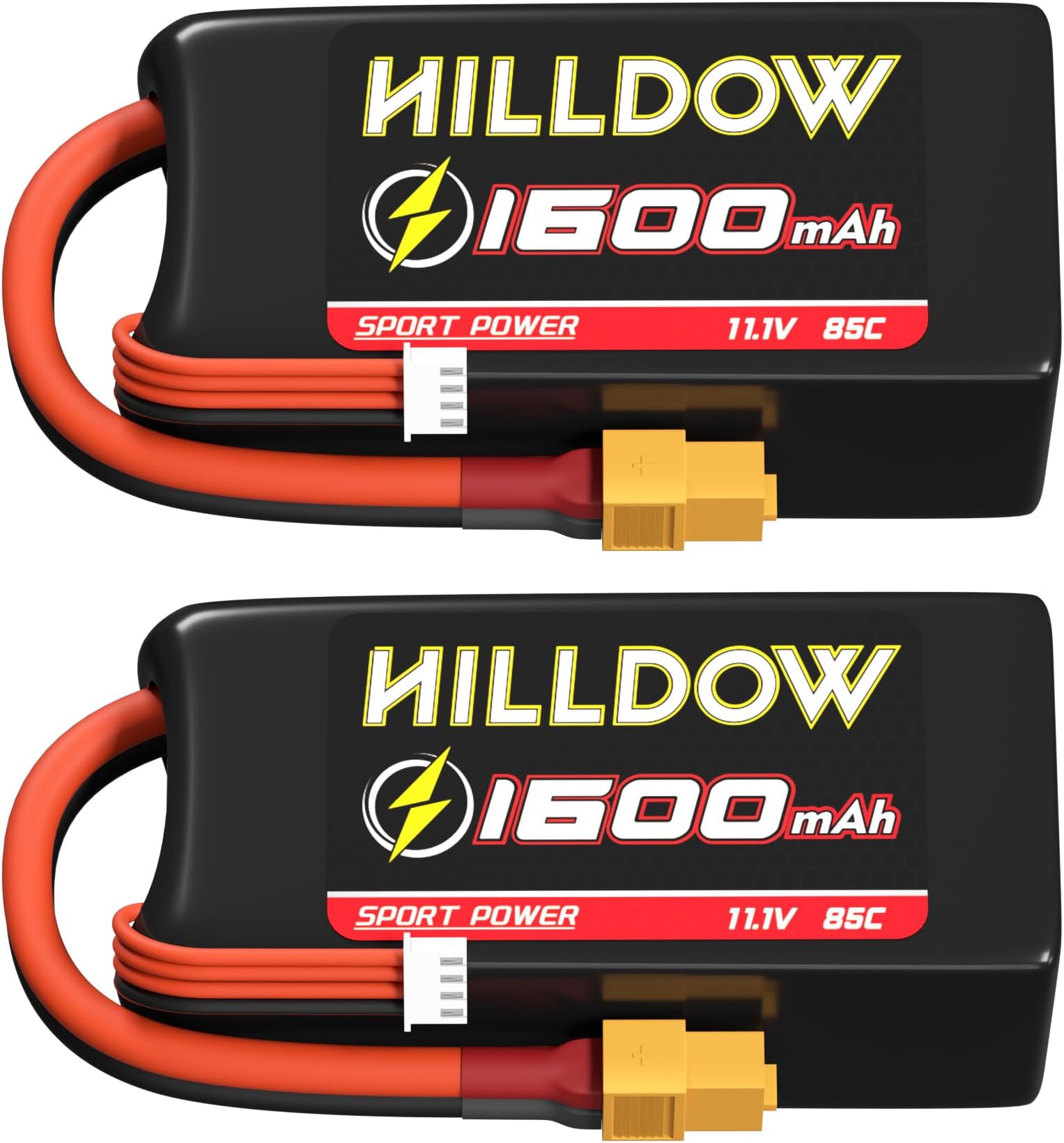 Yowoo 2 pezzi 6S lipo Batteria 22,2V 150C 4000mAh RC Batteria Grafene con Connectore EC5 Spina per RC FPV Racing UAV Drone Evader BX Veicolo Auto LKW Truggy Nave Modells RC Hobby