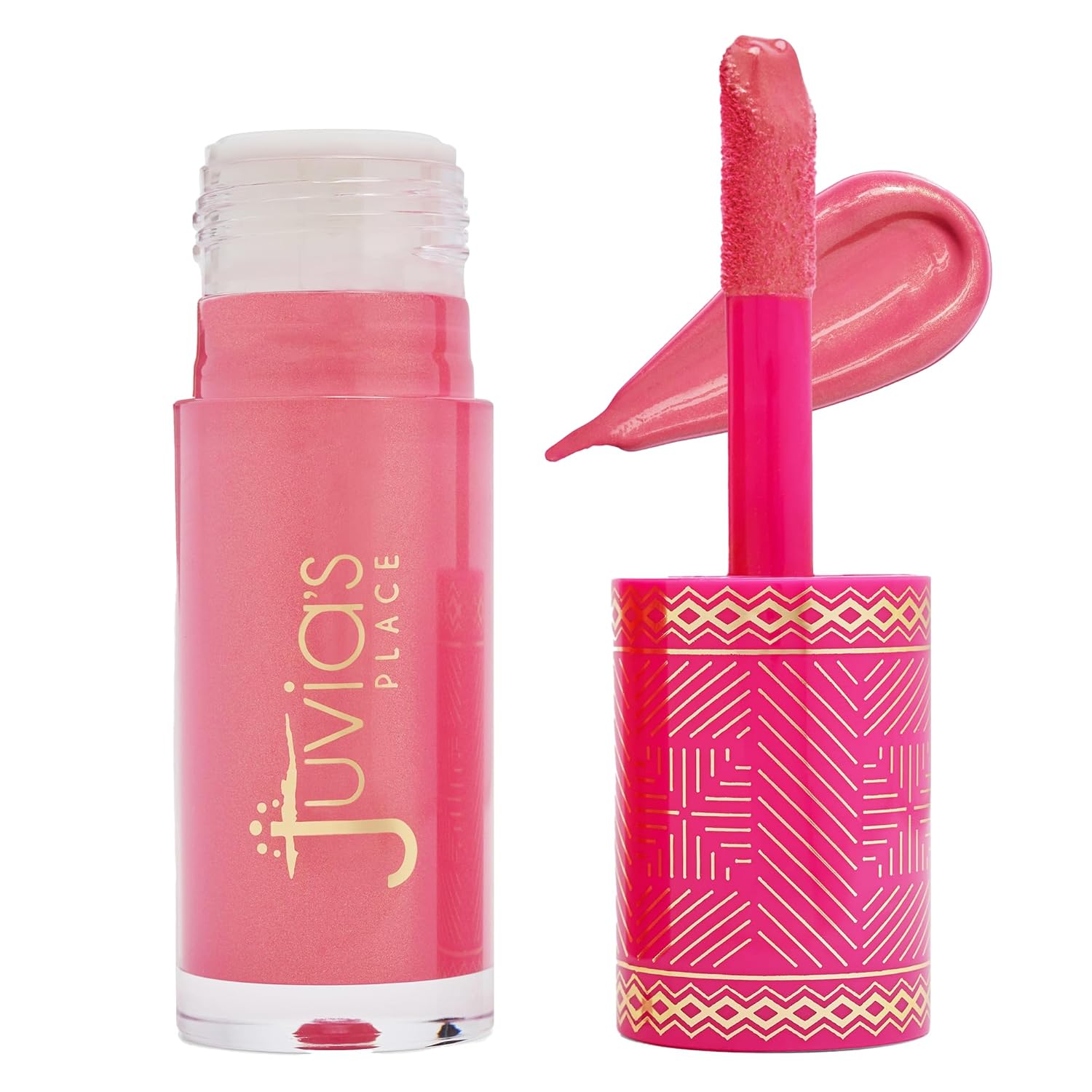 Juvia’s Place Blushed Liquid BlushLighter – Rosey Posey Glow – Liquid Blush for Cheeks with Luminous Glow, Long-Wearing, Buildable, Easy to Blend & Highly Pigmented Makeup