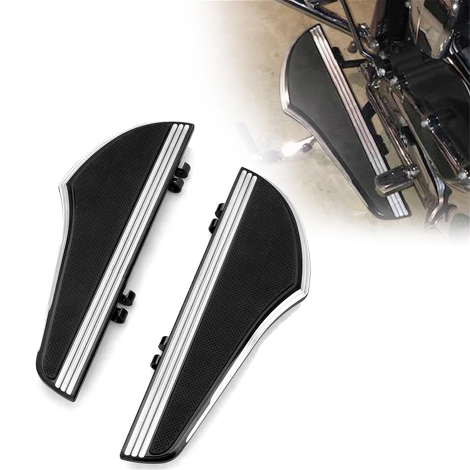 Marchepieds Conducteur Defiance pour Harley Street Glide FLHX et Road Glide