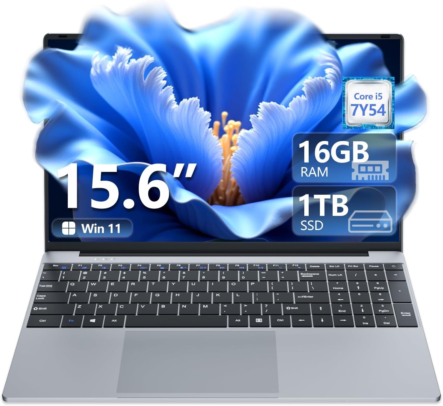 Amazon.com: Laptop, 15.6 inch Laptop Computer Core i5-7Y54(Up to