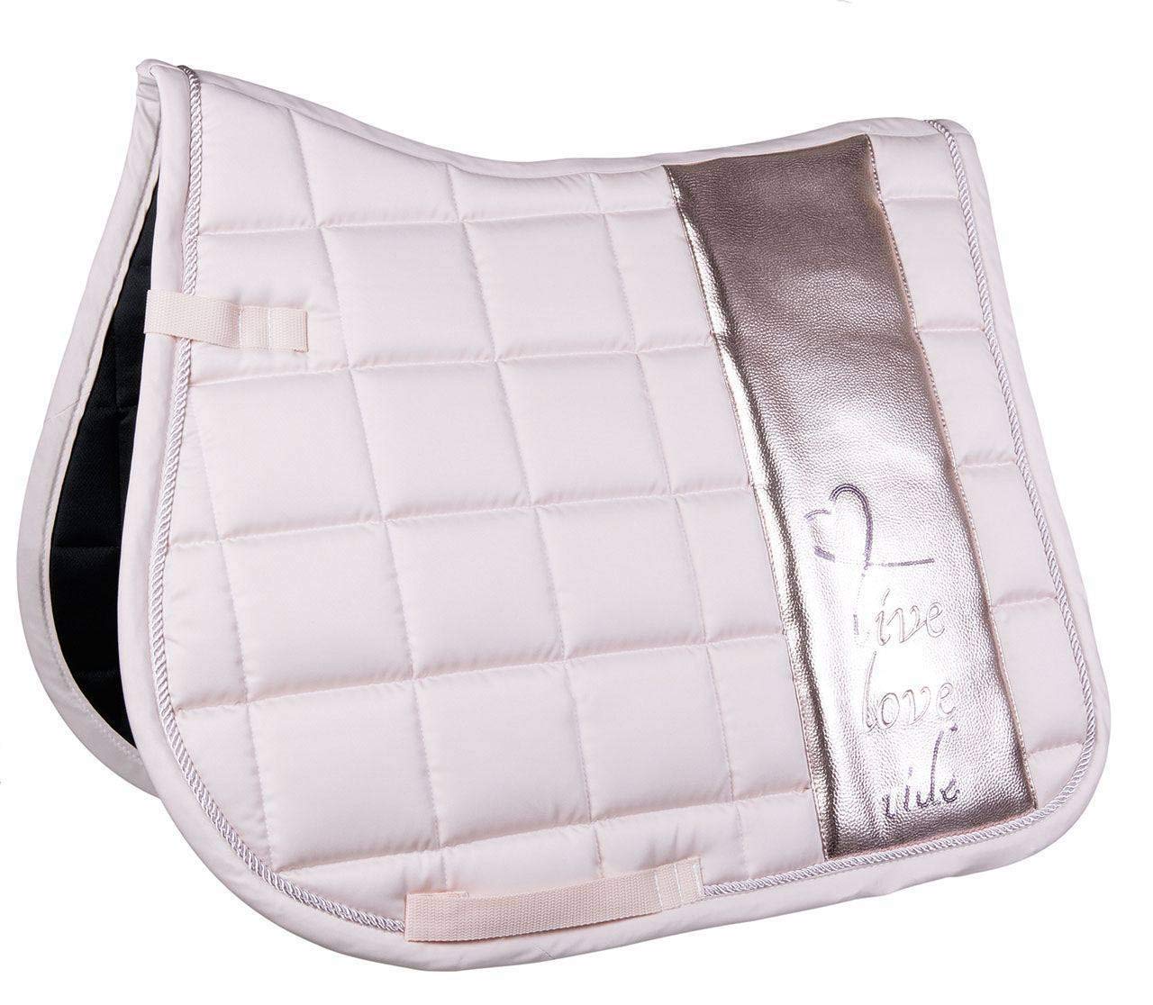 HKM Metallic Mantillas Rosa Dressur