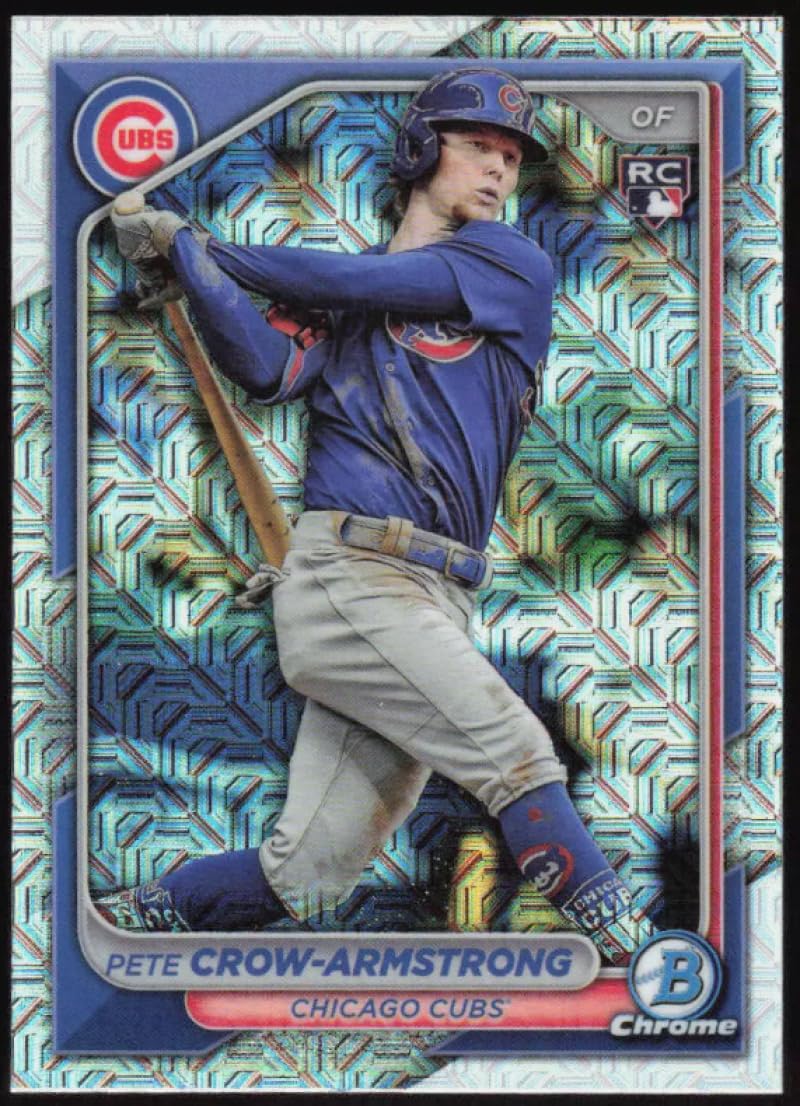 Amazon.com: Baseball Trading Card MLB 2024 Bowman Chrome Mega Box